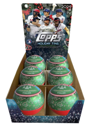 2024 Topps Holiday Tin Case Blitz