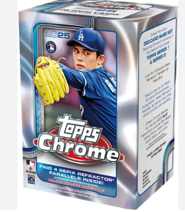 2025 Topps Chrome Blaster Blitz