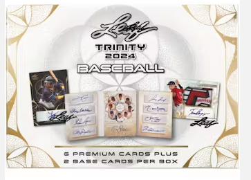 2024 Leaf Trinity Baseball Hits Draft