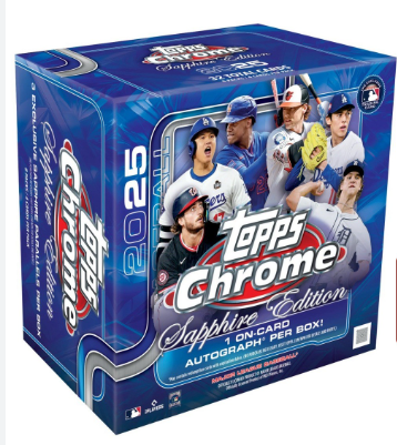 2025 Topps Chrome Sapphire Blitz