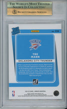 Load image into Gallery viewer, 2021-22 Tre Mann Rated Rookie 75th Anniversary Thunder Beckett 9.5 /75 Gem Mint

